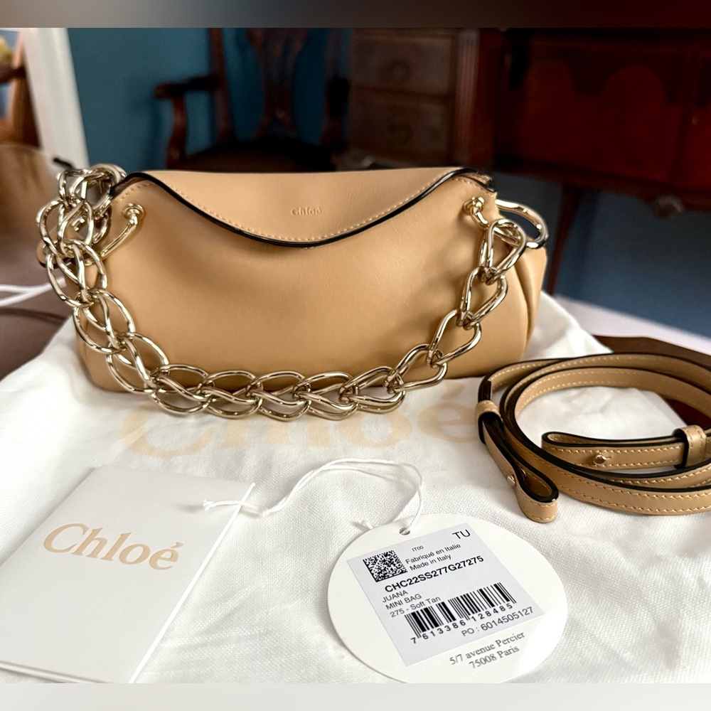 BNWT in dust bag Chloe Juana Mini bag
Currently Retails over $1500